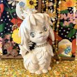 画像1: Vintage fusafusa hair dog piggy bank