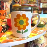 画像: Vintage flower printed mug B