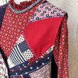 画像6: Vintage usa pattern patchwork vest