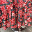 画像5: Vintage bandana&flower patchwork printed apron dress