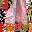 画像11: Vintage flower crazy pattern patchwork printed long skirt