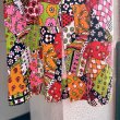 画像10: Vintage flower crazy pattern patchwork printed long skirt