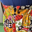 画像5: Vintage flower crazy pattern patchwork printed long skirt