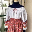 画像7: Vintage tulip flower balloon sleeve dress