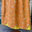 画像3: Vintage scalloped collar flower printed apron dress