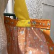 画像9: Vintage scalloped collar flower printed apron dress