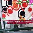 画像2: Vintage kurukuru flower cafe curtain