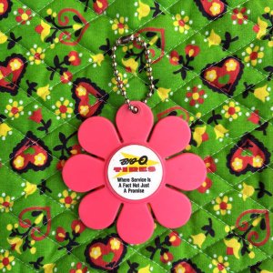 画像: Vintage flower key ring(PK)