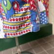 画像5: Vintage cat&flower patchwork printed skirt