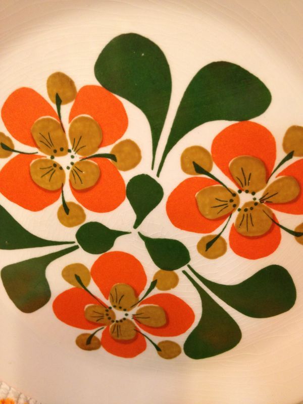 画像: NORWAY  FLOWER  PLATE