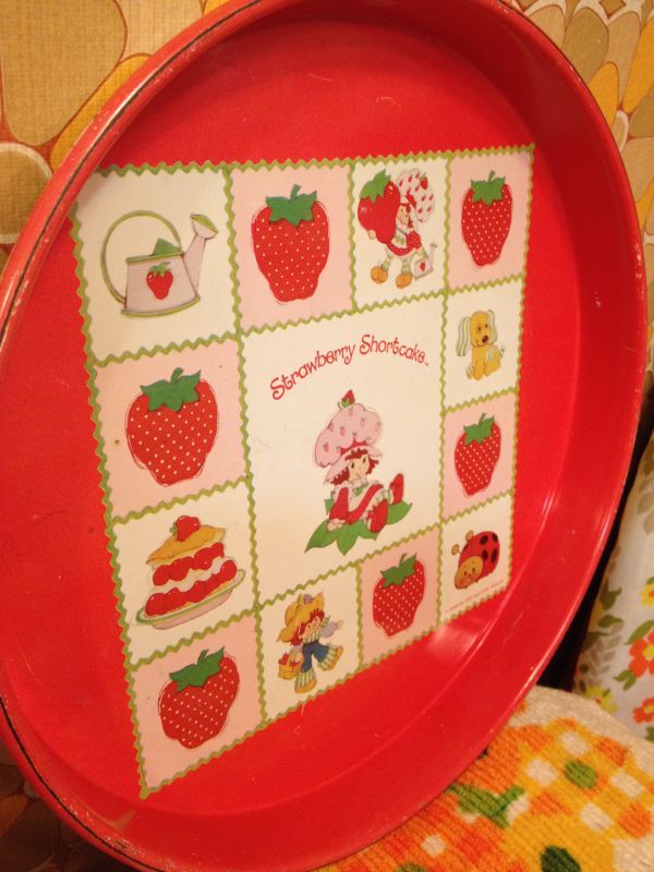 画像: Strawberry Shortcake tinTray