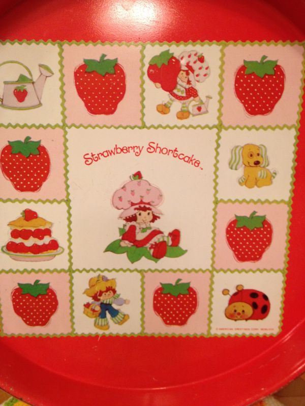 画像: Strawberry Shortcake tinTray