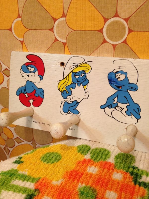 画像: Smurf Wall Hanging