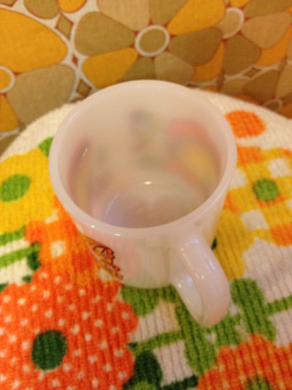 画像: Glasbake Butterfly Mug