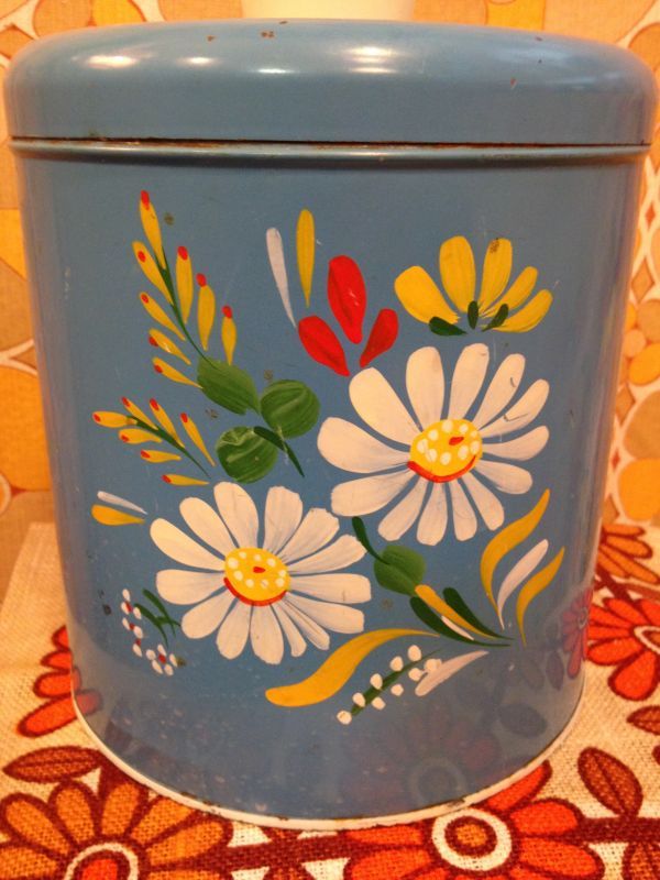 画像: FLOWER Tin キャニスター　（L)