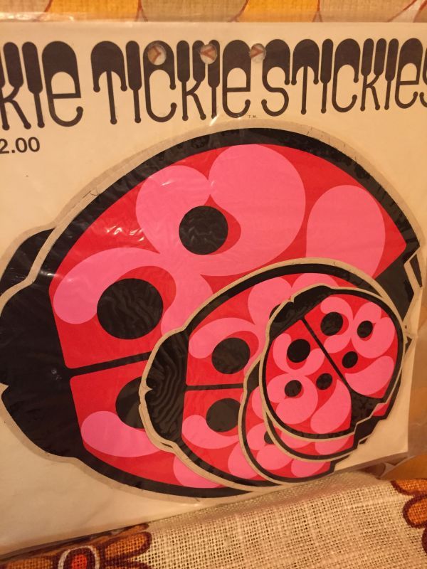 画像: RICKIE TICKIE STICKIES Ladybug