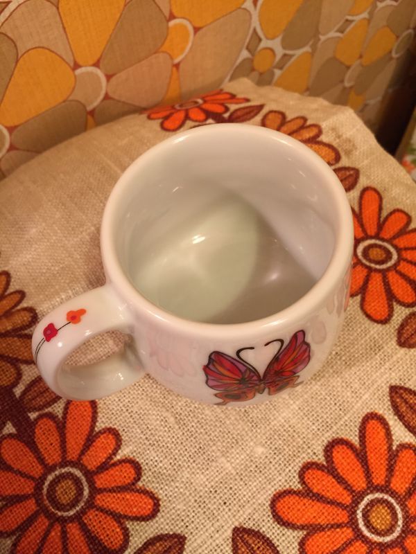 画像: OR/RD/PK butterfly　Mug