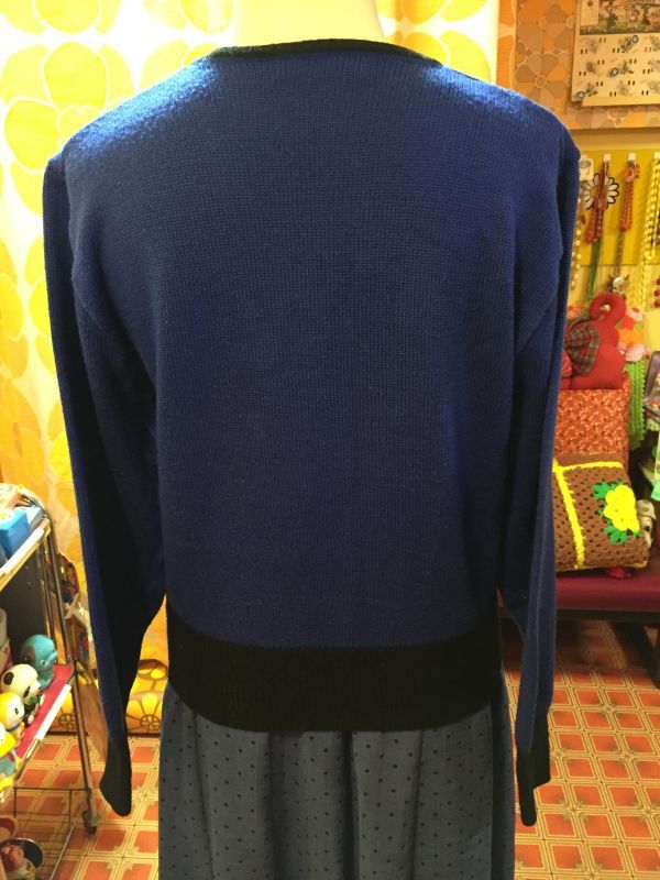 画像: BL/BK COOLLADY Knit