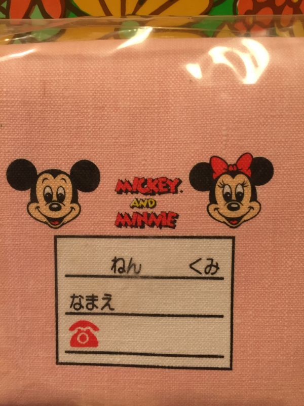 画像: MICKEY AND MINNIE お弁当ケース（PK)