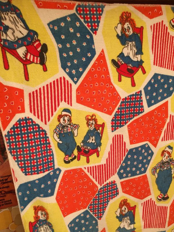 画像: Raggedy Ann＆Andy Baby Cloth