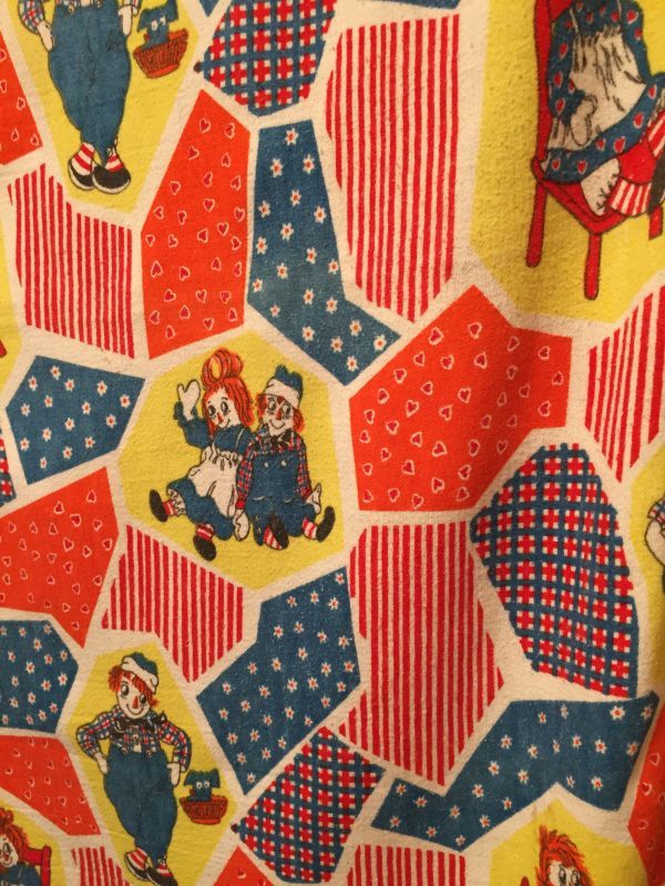 画像: Raggedy Ann＆Andy Baby Cloth