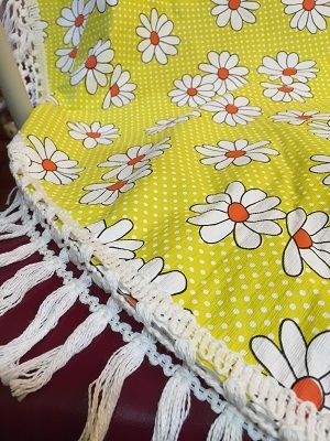 画像: YE ドットDAISY Vinyl TableCloth