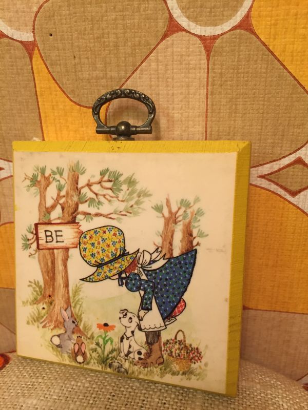 画像: 1975 Holly Hobbie Wall Hanging