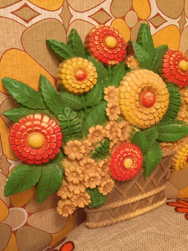 画像: ポンポンFLOWER WallHanging