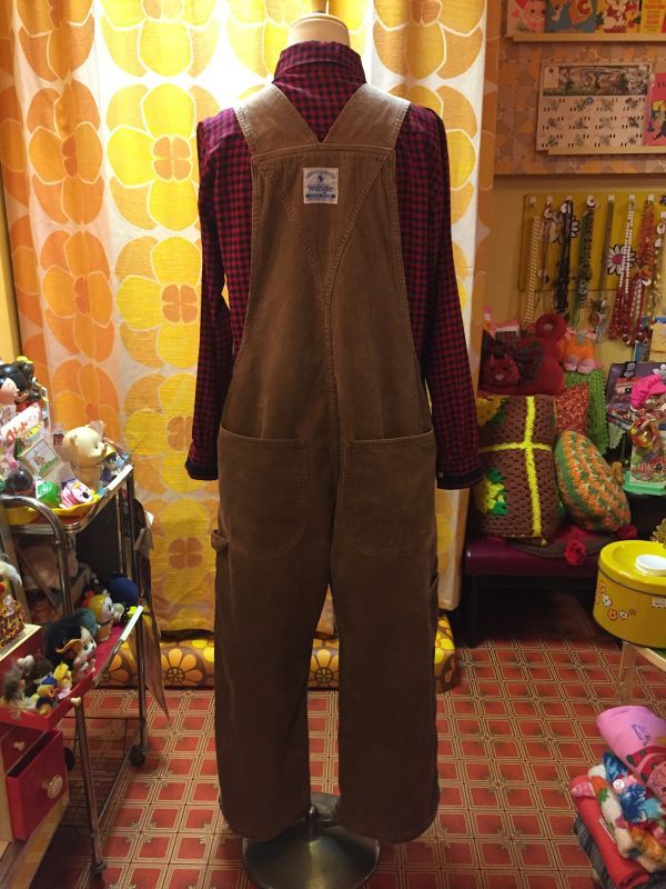 画像: Wrangler Japan Light Brown コーデュロイオーバーオール