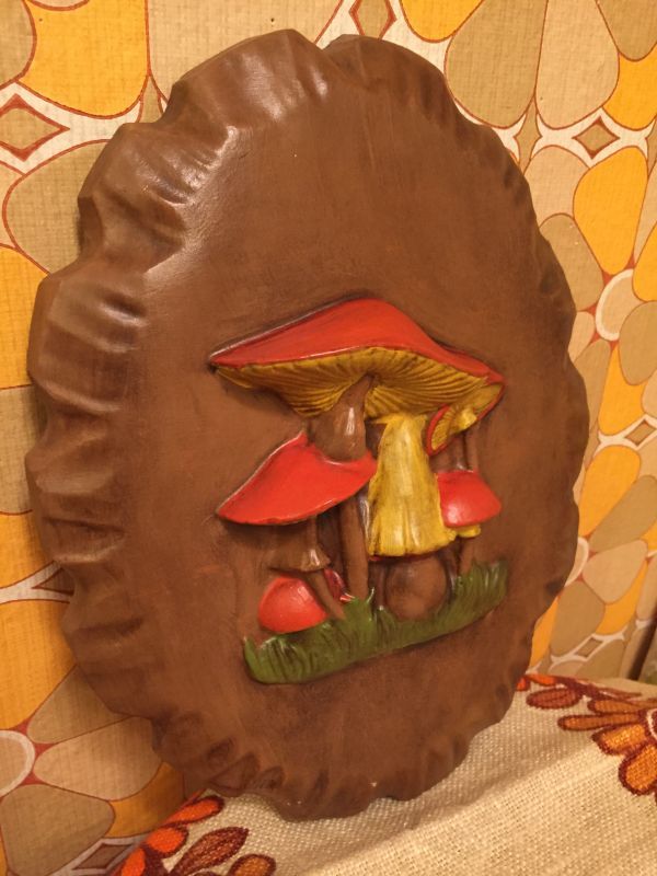 画像: Grass Mushroom WallHanging