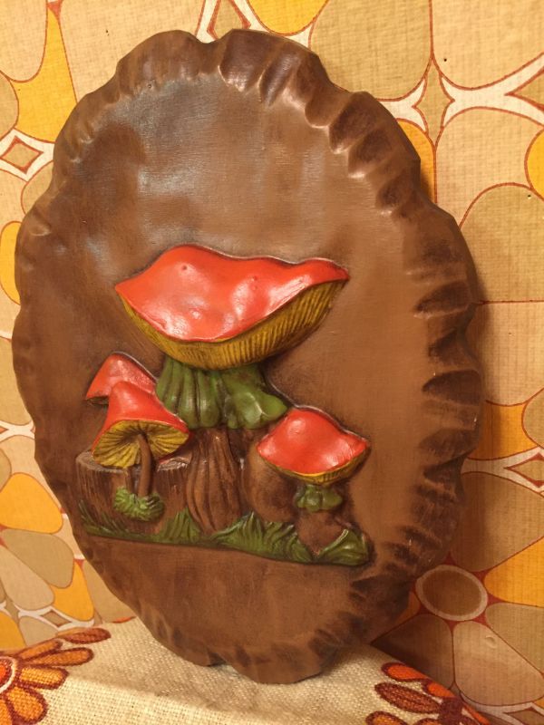 画像: Stump Mushroom WallHanging