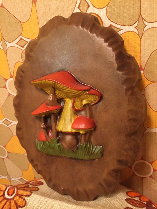 画像: Grass Mushroom WallHanging