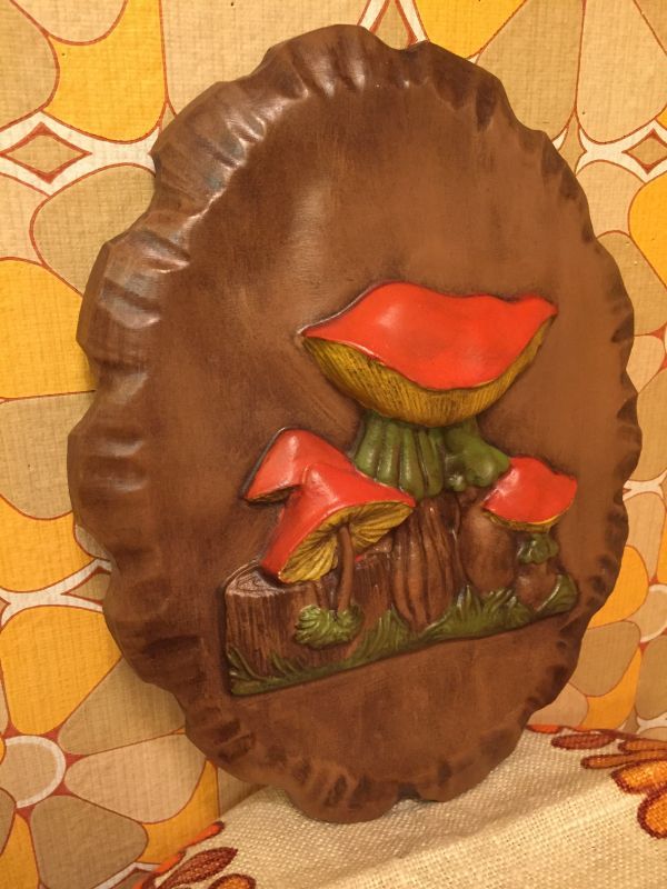 画像: Stump Mushroom WallHanging