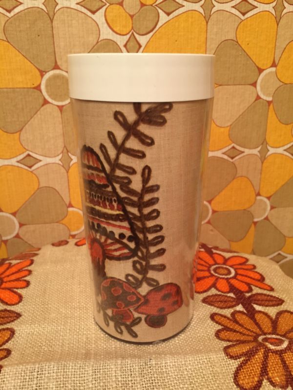 画像: Mushroom/Butterfly Thermo Tumbler