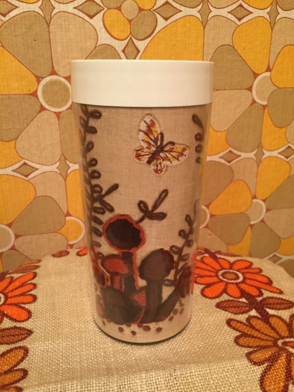 画像: Mushroom/Butterfly Thermo Tumbler