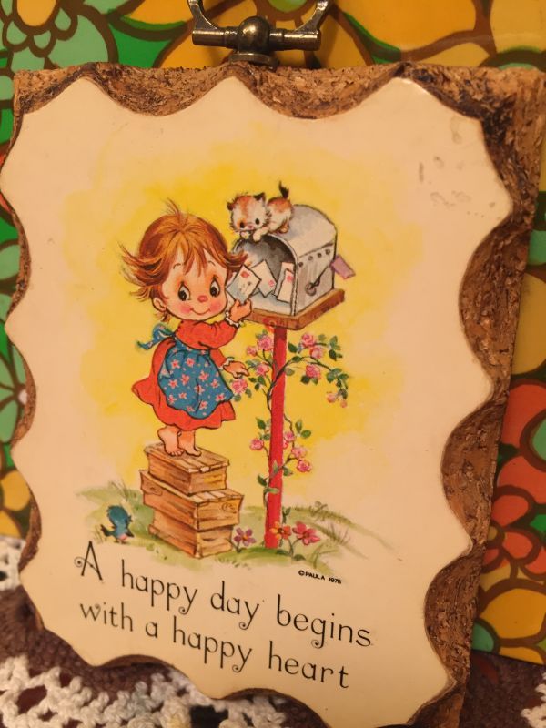 画像: A Happy Day エプロンワンピースGIRL WallHanging