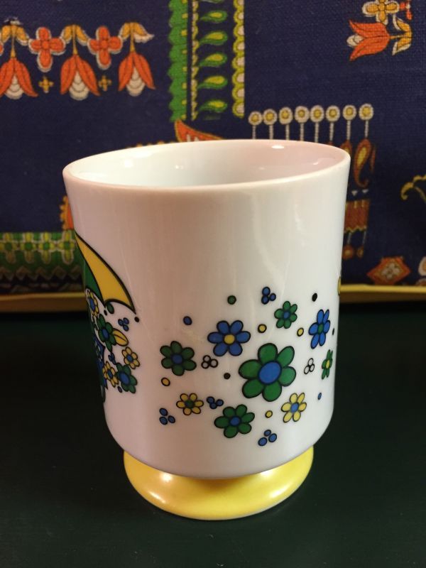 画像: FLOWERワゴン　脚付きMug