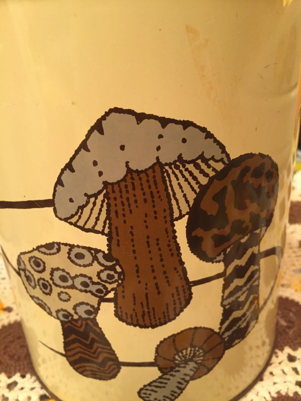 画像: Mushroom Tin キャニスター（L）