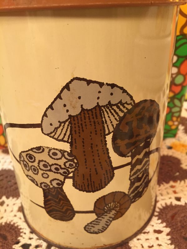 画像: Mushroom Tin キャニスター（S）