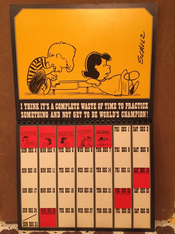 画像: PEANUTS DATE BOOK 1967