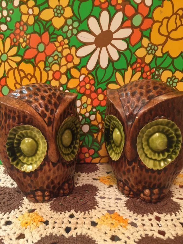 画像: GR FLOWER EYE OWL SALT＆PEPPER