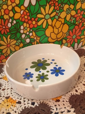 画像: GR/BL FLOWER ASHTRAY