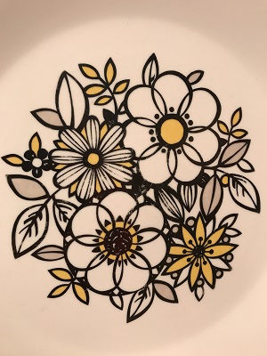 画像: オールドNORITAKE FLOWER PLATE