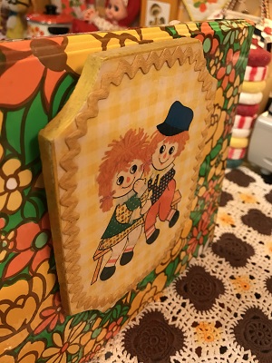 画像: YE ギンガムチェック　Raggedy Ann＆Andy Wall Hanging