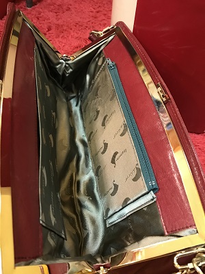 画像: ワインレッドレザー　ショルダーBAG