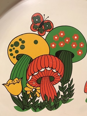 画像: Mushroom＆FlowerButterfly Tray