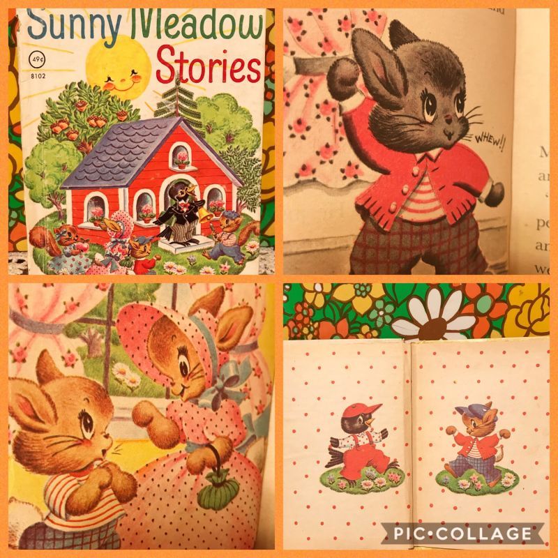 画像: Sunny Meadow Stories Vintage Picture Book