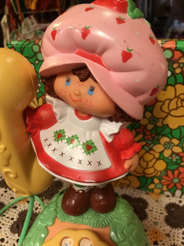 画像: STRAWBERRY SHORTCAKE TELEPHONE VINTAGE TOY 