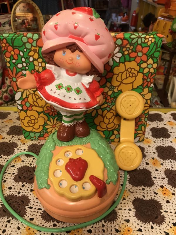 画像: STRAWBERRY SHORTCAKE TELEPHONE VINTAGE TOY 