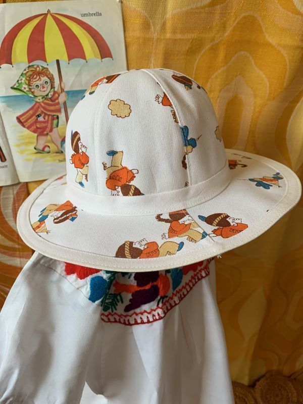 画像: Kid's IndianGirl HAT （BL/OR）